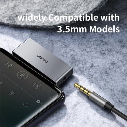 Baseus L57 USB Type C to 3.5mm Headphone Jack AUX Adapter Type-C Fast Charging Splitter