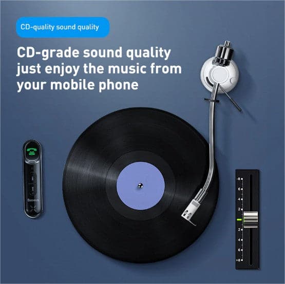 Baseus Car Aux Bluetooth 5.0 Adapter Wireless 3.5mm Audio Receiver