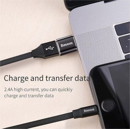 Baseus USB To Type C OTG Adapter USB USB-C Male To Micro USB Type-c Female Converter For Macbook & phone OTG Connector