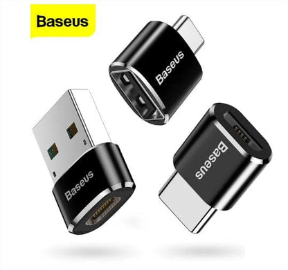 Baseus USB To Type C OTG Adapter USB USB-C Male To Micro USB Type-c Female Converter For Macbook & phone OTG Connector