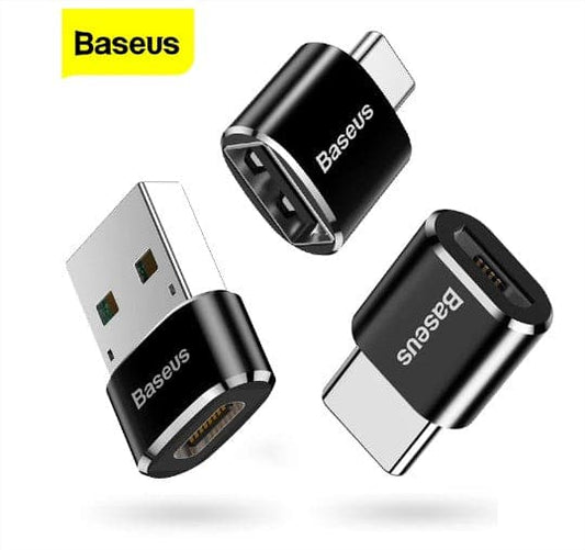 Baseus USB To Type C OTG Adapter USB USB-C Male To Micro USB Type-c Female Converter For Macbook & phone OTG Connector